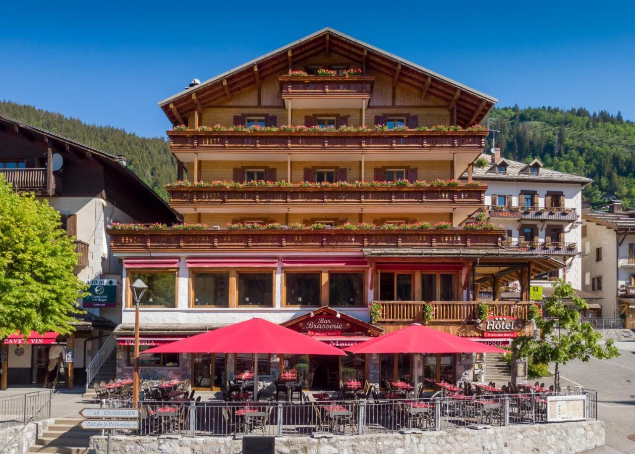 Logis La Croix-Saint-Maurice Ξενοδοχείο Le Grand-Bornand Εξωτερικό φωτογραφία